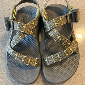 Chaco Z/1 size 1 green kids sandals